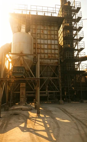 Silicon metal production equipment